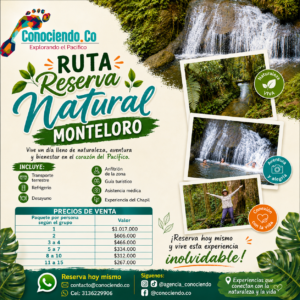 Ruta Reserva Natural Monteloro (Pasadía)